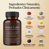 Ingredientes naturales probados clinicamente